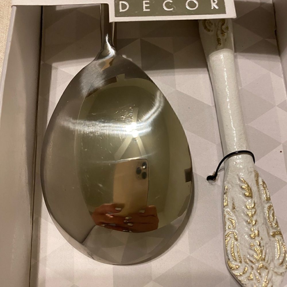 Elle Baroque 2-Piece Salad Serving Set - Picture 7 of 7